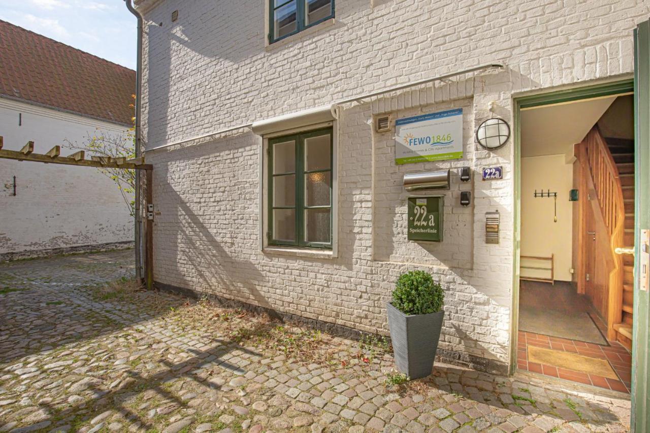 Fewo1846 - Gerty Molzen - Komfortable 2-Zimmer-Wohnung Mit Terrasse Im Stadtzentrum Flensburg Exteriér fotografie